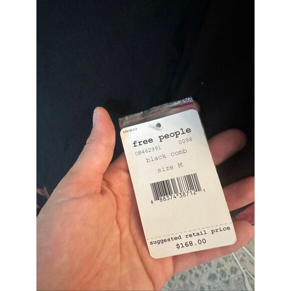 Free People Embroidered Hearts in Heaven Mini Dress Size Medium NWT - Picture 9 of 10